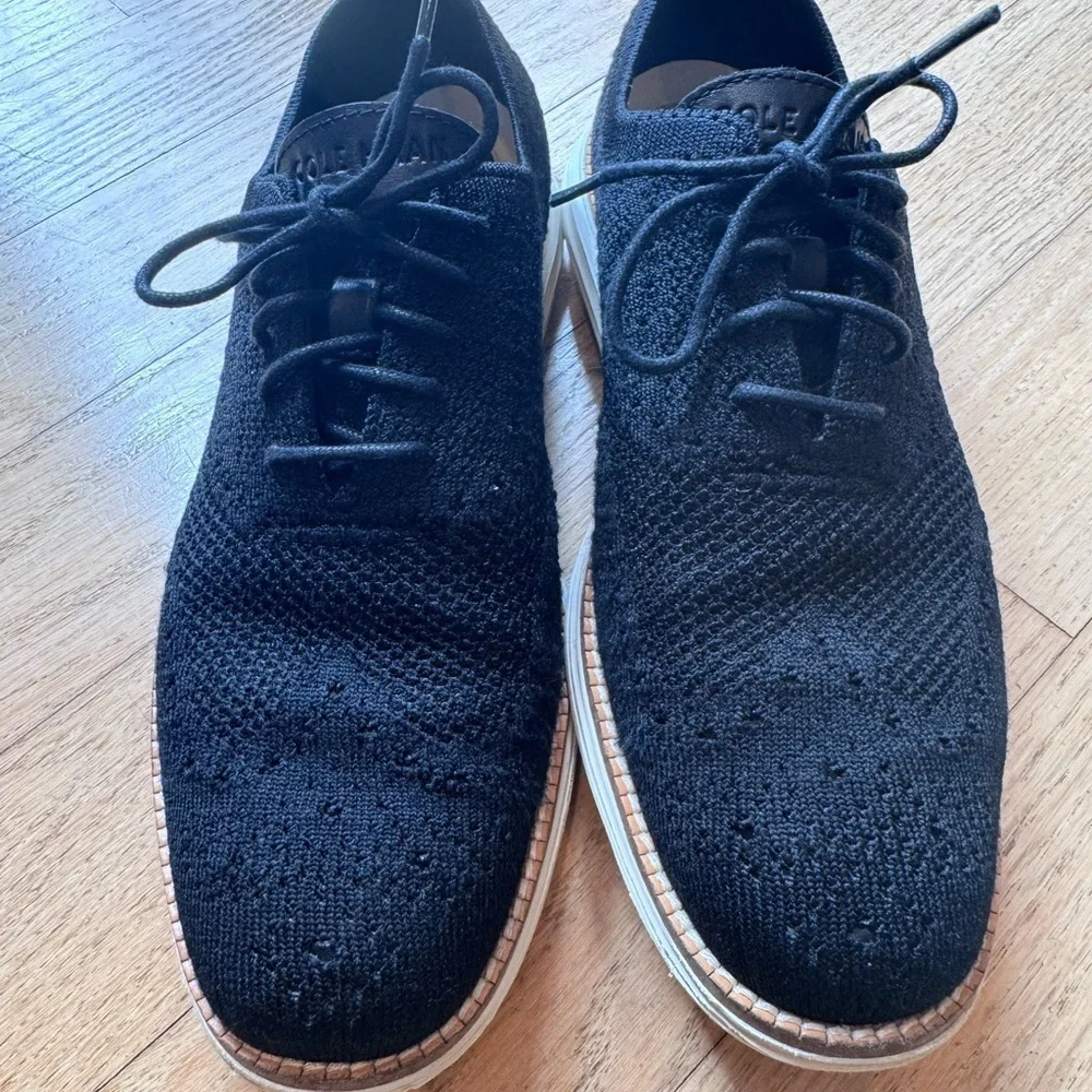 Cole Haan stitchlite oxfords black men’s size 7